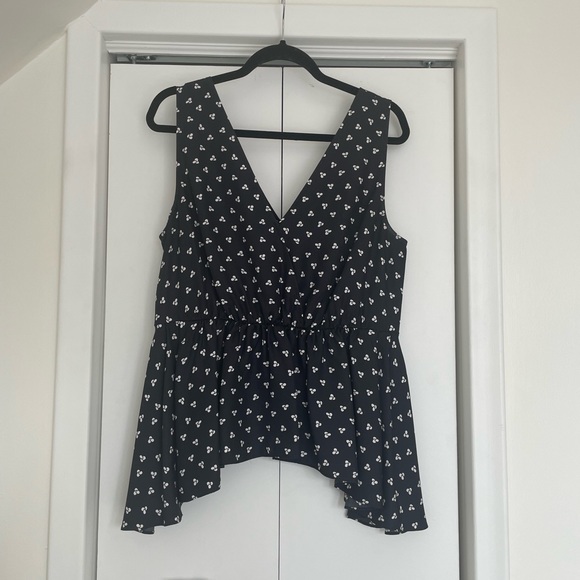 Lewit Silk Peplum Blouse - Picture 3 of 9